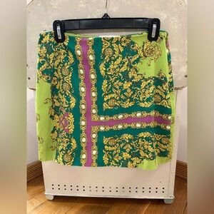 MNG FLORAL KERCHIEF SKIRT MEDIUM